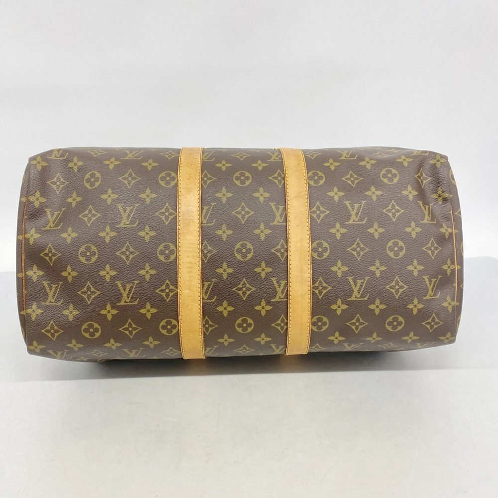 LOUIS VUITTON Brown Monogram Keepall 45 Boston Bag - Picture 3 of 13
